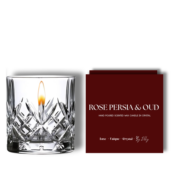 Hand Poured Scented Candle In Crystal